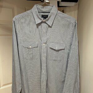 Banana Republic Patterned Button Down